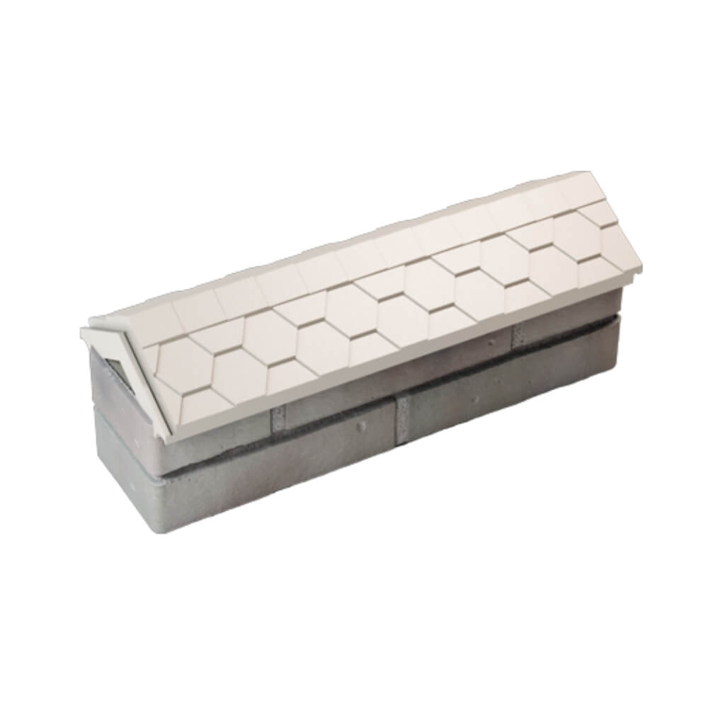 Парапет Zking Эверест Бежевый с посадкой на 0.5 кирпича (130мм) в Тамбове фото