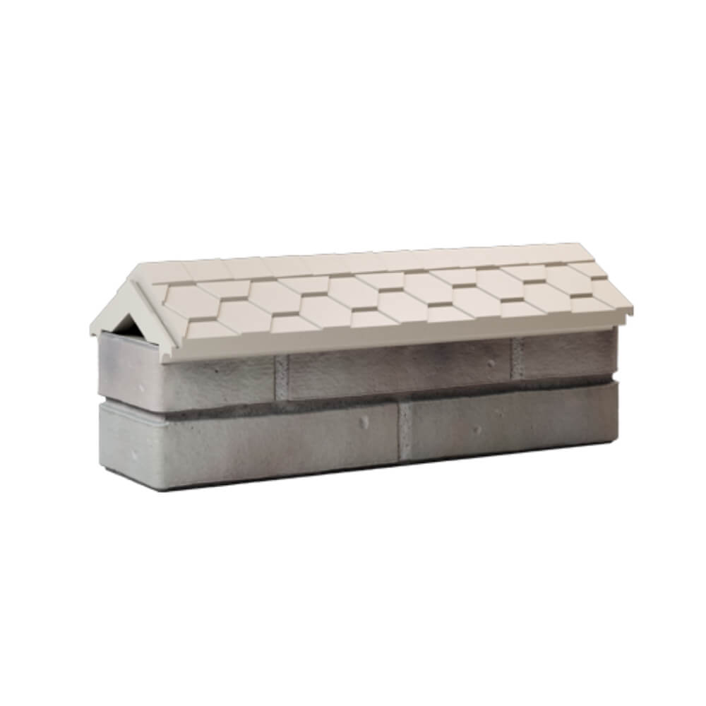 Парапет Zking Эверест Бежевый с посадкой на 0.5 кирпича (130мм) Тамбов фото