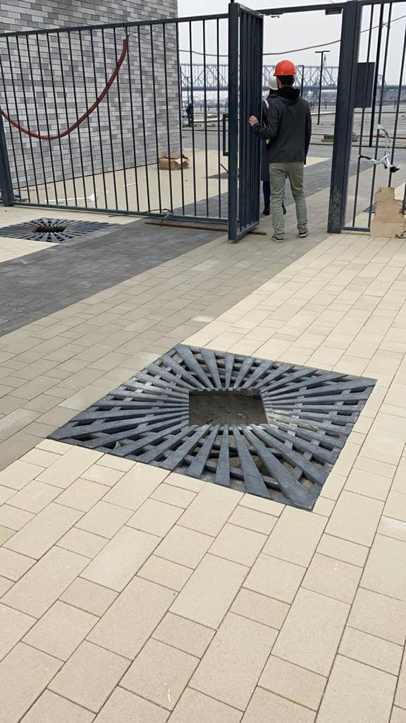 Приствольная решетка для дерева ZKING ATMOSPHERE 1.2х1.2м Черная в Тамбове фото