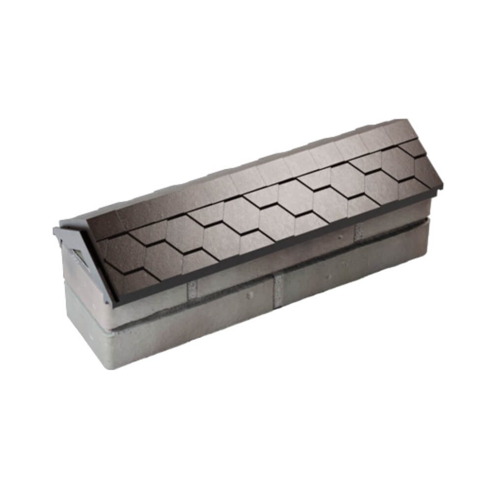 Парапет Zking Эверест Коричневый с посадкой на 0.5 кирпича (130мм) в Тамбове фото