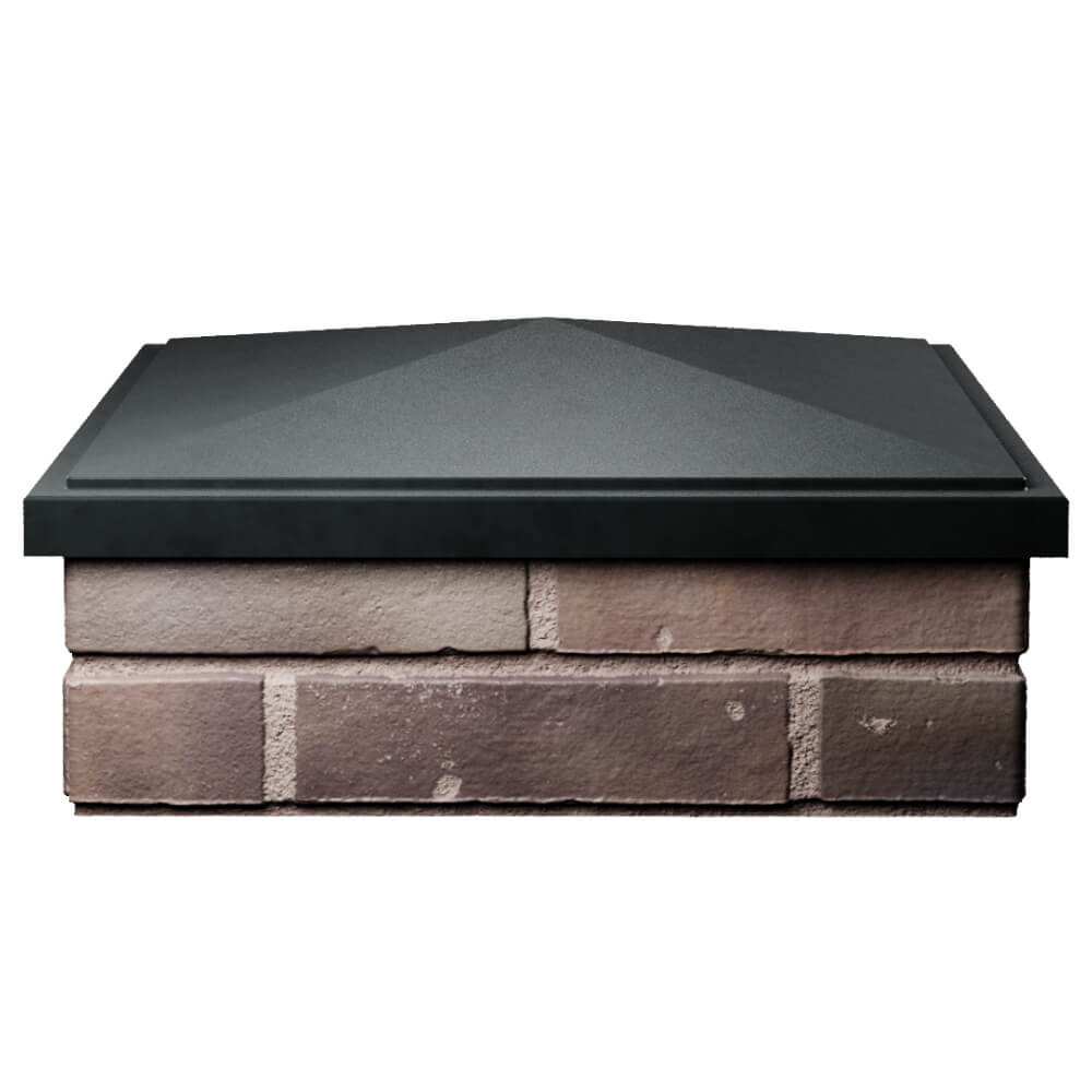 Колпак Zking БонаМоно Черный на столб 2х2 кирпича (515х515, 530х530мм) Тамбов фото