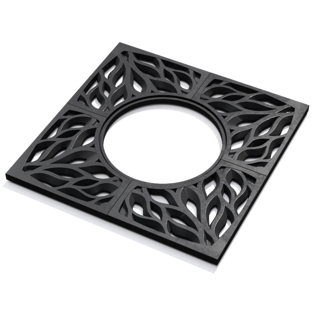 Приствольная решетка для дерева ZKING CRUST 1.2х1.2м Черная в Тамбове фото