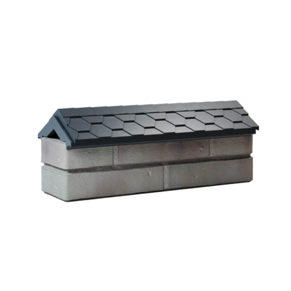 Парапет Zking Эверест Серый с посадкой на 0.5 кирпича (130мм) Тамбов фото