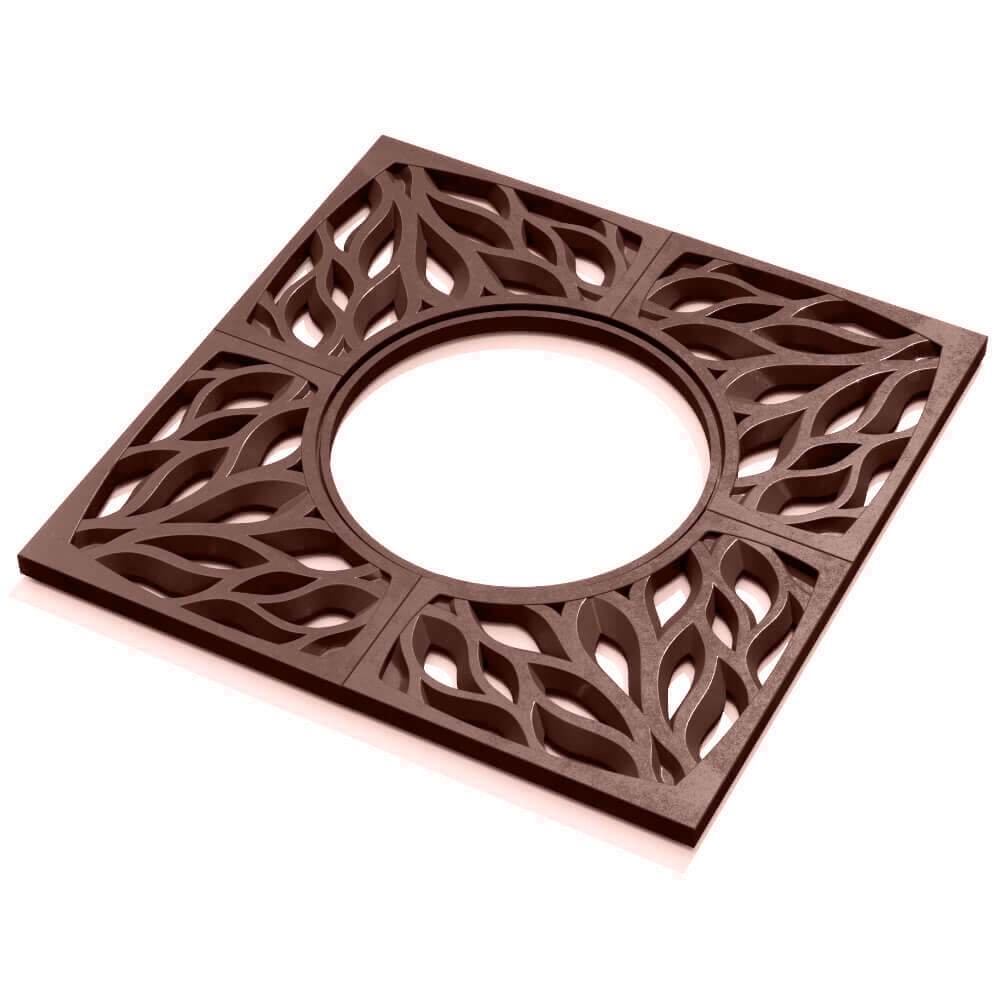 Приствольная решетка для дерева ZKING CRUST 1.2х1.2м Коричневая в Тамбове фото