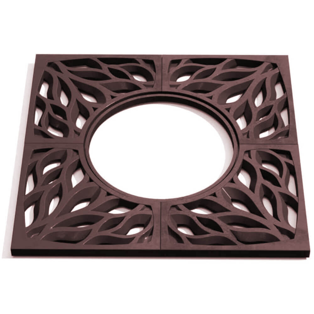 Приствольная решетка для дерева ZKING CRUST 1.2х1.2м Коричневая Тамбов фото