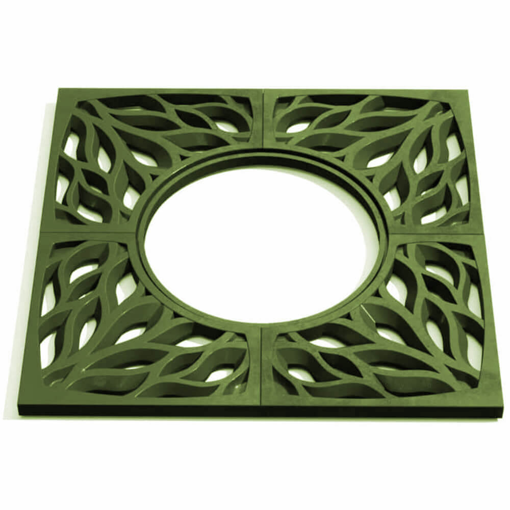 Приствольная решетка для дерева ZKING CRUST 1.2х1.2м Зеленая Тамбов фото