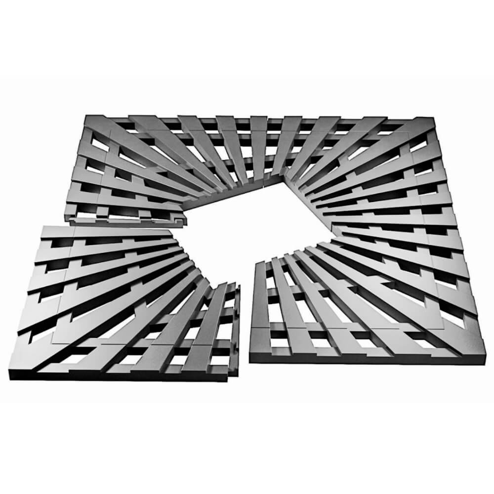 Приствольная решетка для дерева ZKING ATMOSPHERE 1.2х1.2м Серая в Тамбове фото