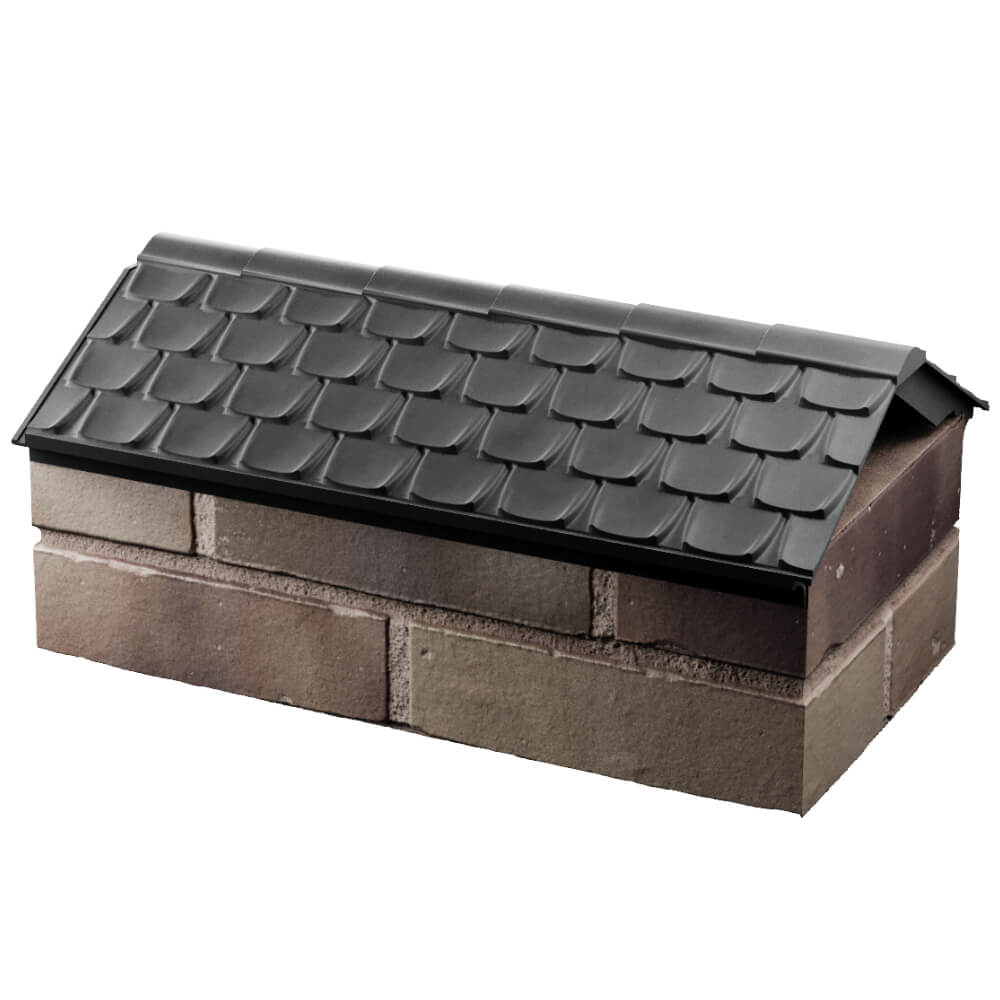 Парапет Zking Эльбрус Серый с посадкой на 1 кирпич (255мм) в Тамбове фото