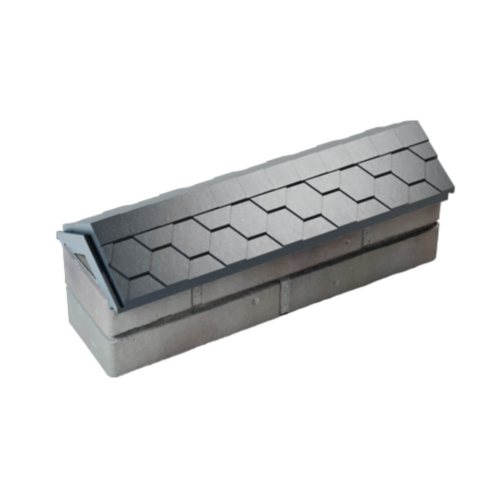 Парапет Zking Эверест Серый с посадкой на 0.5 кирпича (130мм) в Тамбове фото